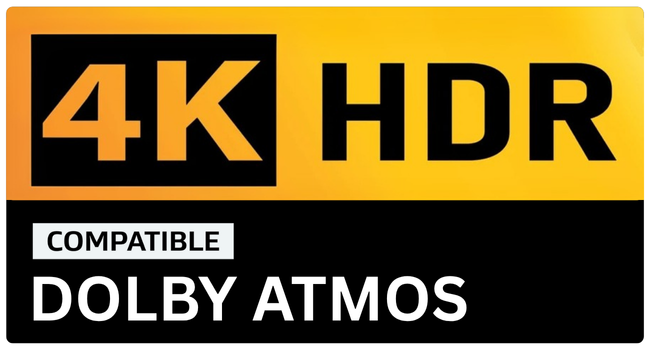 4K HDR und Dolby Atmos Streaming